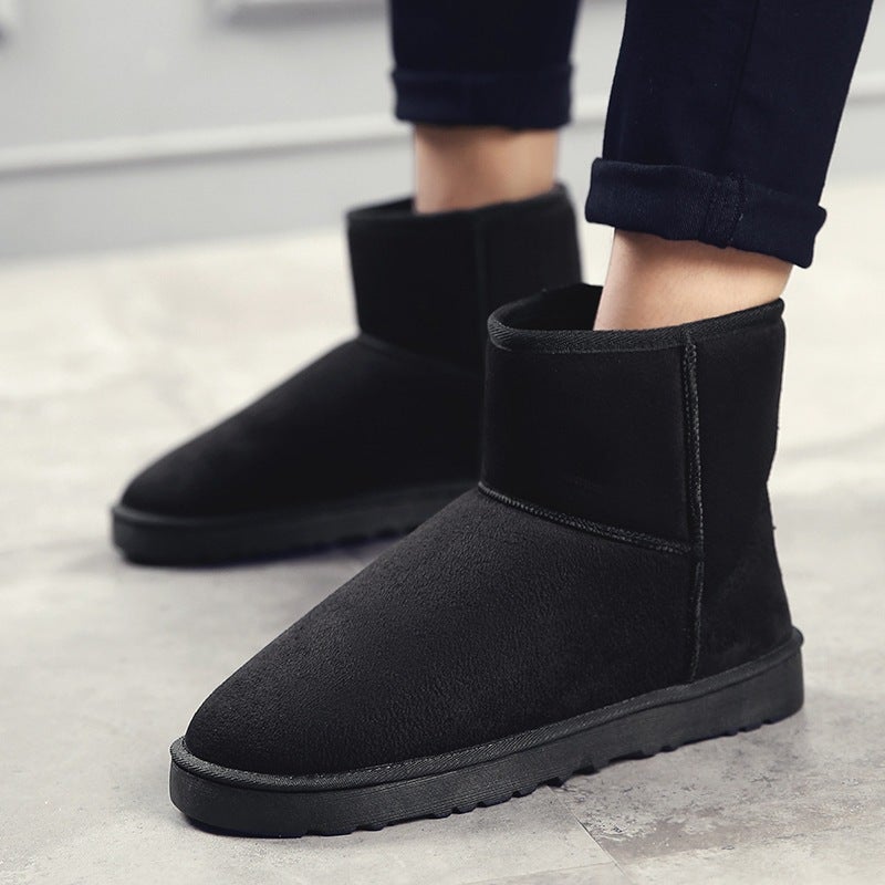 Shoes Snow Boots Men'S Cotton Shoes Couple Style Winter New Korean Style Warm Women'S Shoes High - Image 3