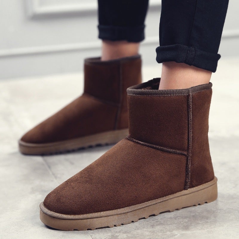 Shoes Snow Boots Men'S Cotton Shoes Couple Style Winter New Korean Style Warm Women'S Shoes High - Image 5