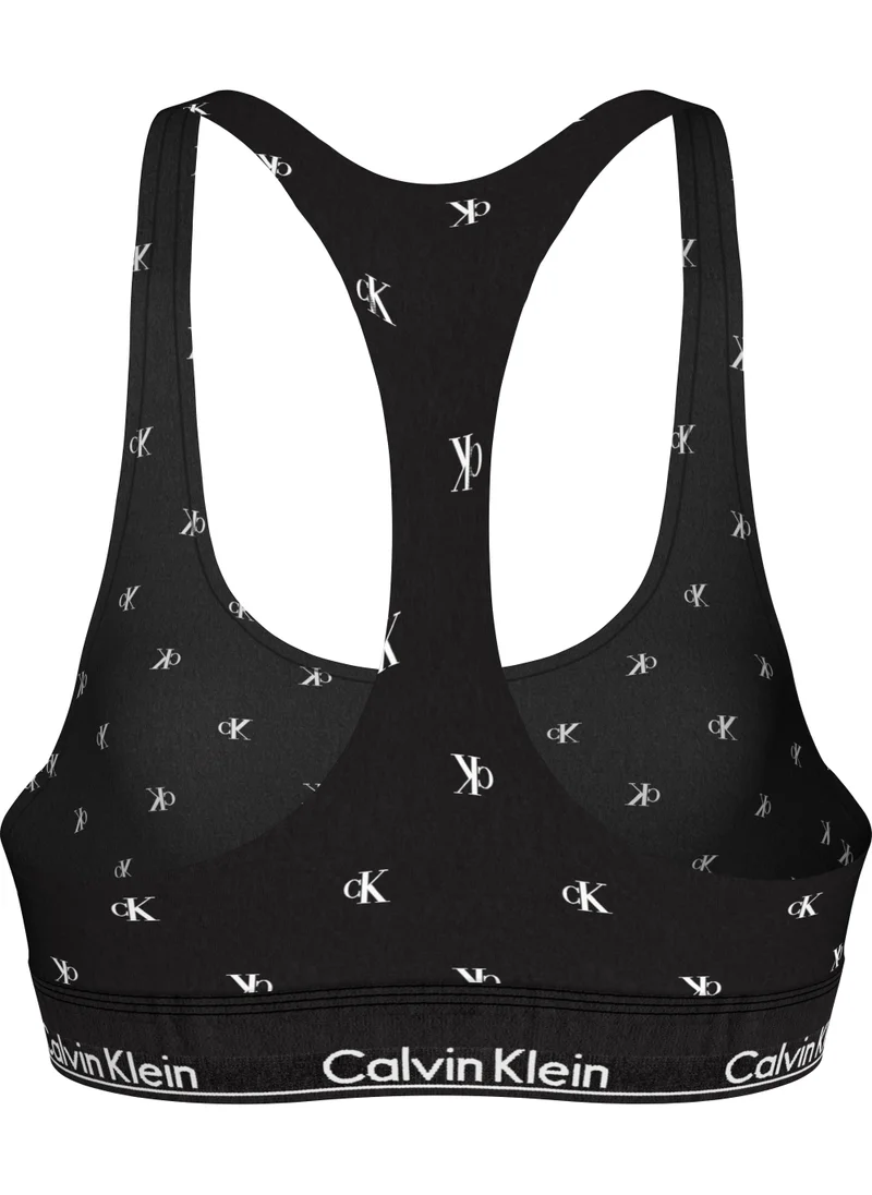 كالفن كلاين Printed Logo T-Shirt Bra