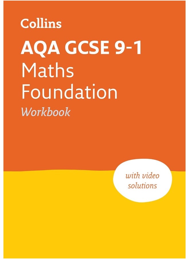 AQA GCSE 9-1 Maths Foundation Workbook: Ideal for the 2025 and 2026 exams  - Image 1