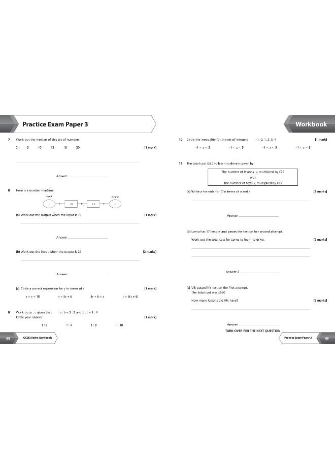 AQA GCSE 9-1 Maths Foundation Workbook: Ideal for the 2025 and 2026 exams  - Image 5