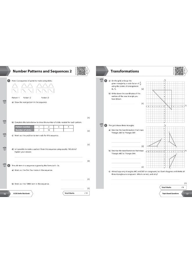 AQA GCSE 9-1 Maths Foundation Workbook: Ideal for the 2025 and 2026 exams  - Image 4