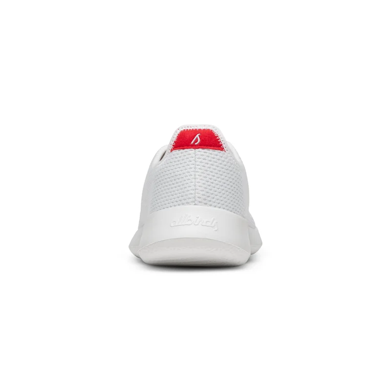 اول بيردز Women's Tree Runner - Blizzard/Bold Red (Blizzard Sole)