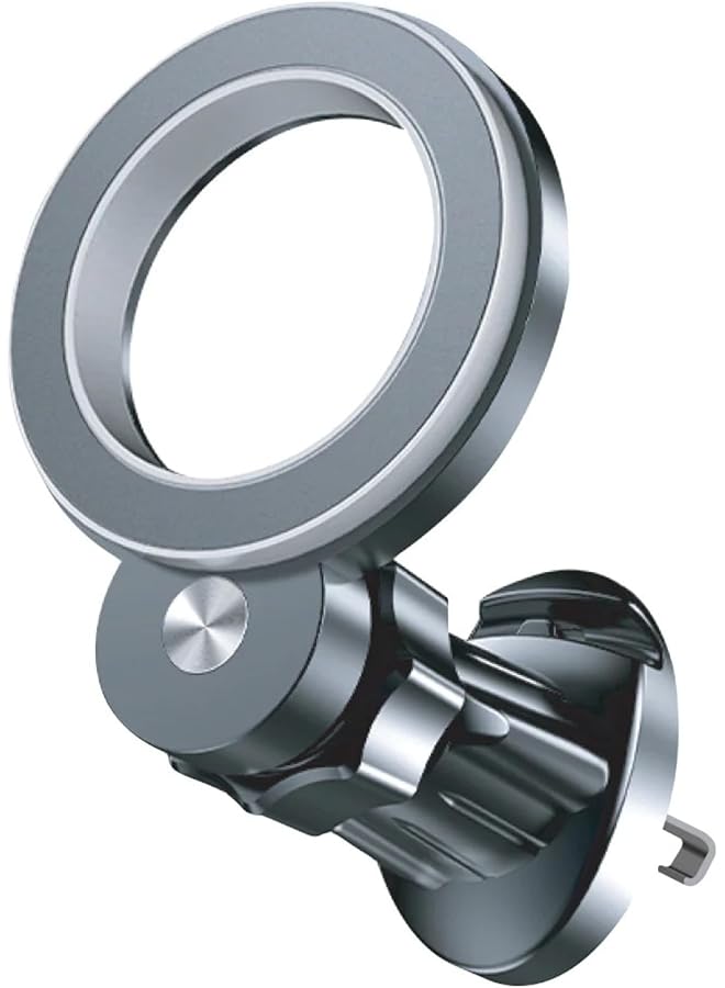 S-TOP Car Phone Mount, Magnetic Air Vent Holder compatible with iPhone 12/13/14/15 Series, 360° Adjustable Universal Phone Stand with Eagle Beak Clamp Design - Image 1