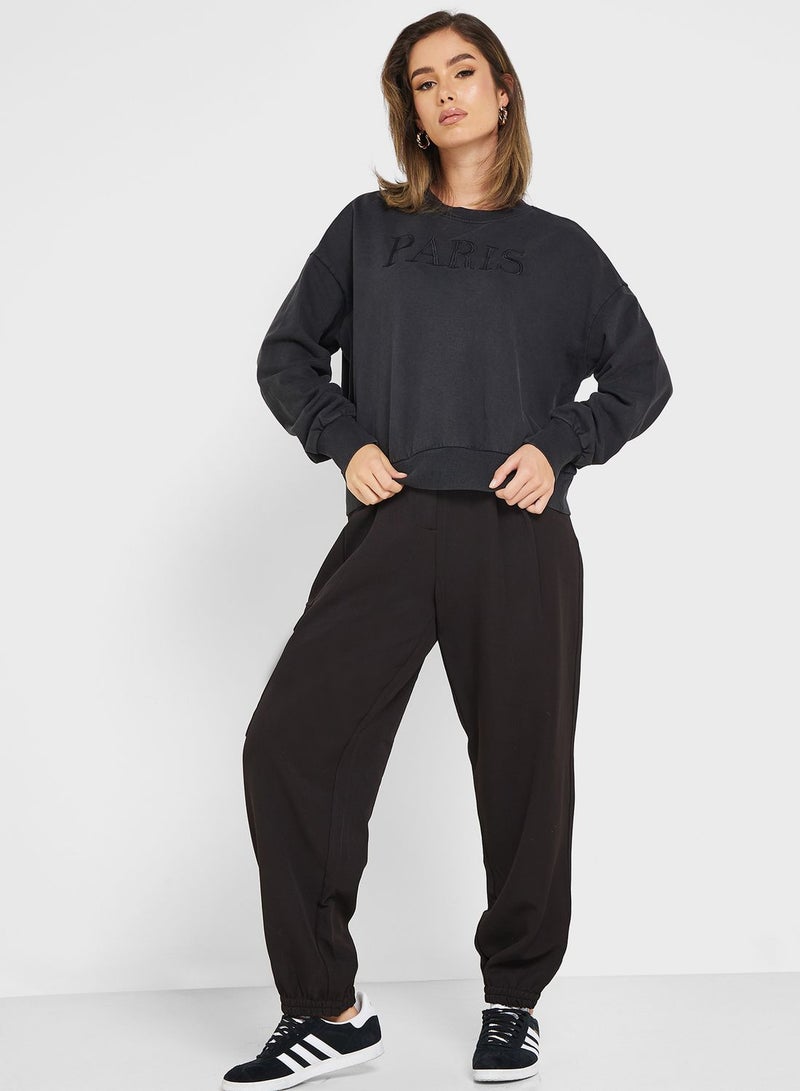 Pocket Detail Pants