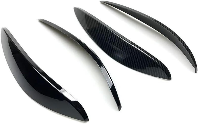 QASULER Headlight Eyelid Trim Cover for Smart Cars - Image 3