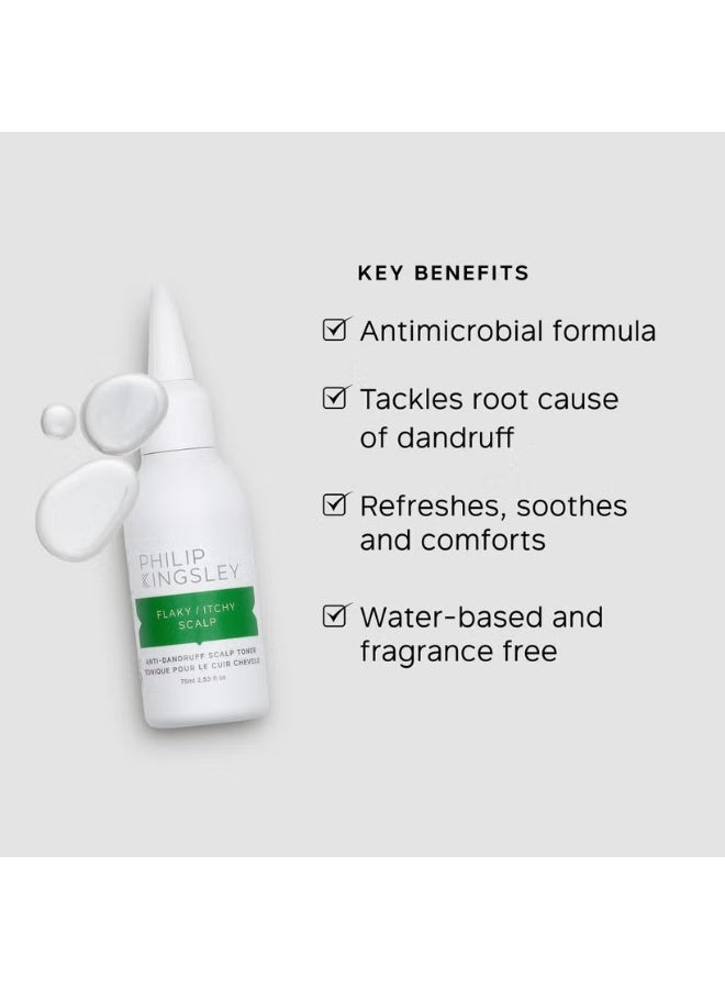 فيليب كينجزلي تونر فيليب كينغسلي لفروة الرأس المتقشرة/الحكة ومضاد للقشرة 75 مل - Image 3
