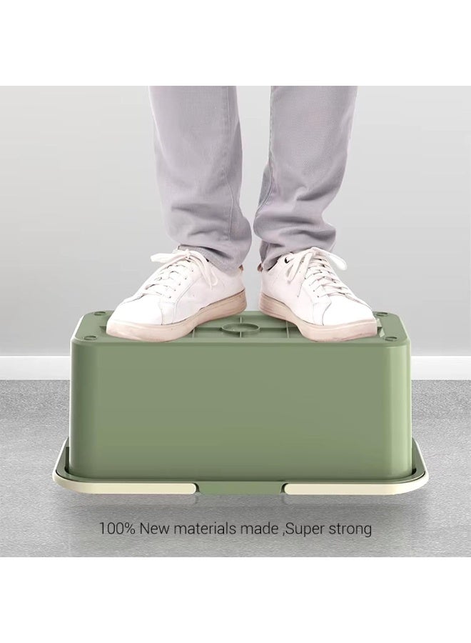 Zalcoon 5.2 Gallon (20L) Large Plastic Water Bucket with Handle for House Cleaning, Laundry Basket, Portable Plastic Basket for Storage Organization, Water Container for Cleaning - Image 4