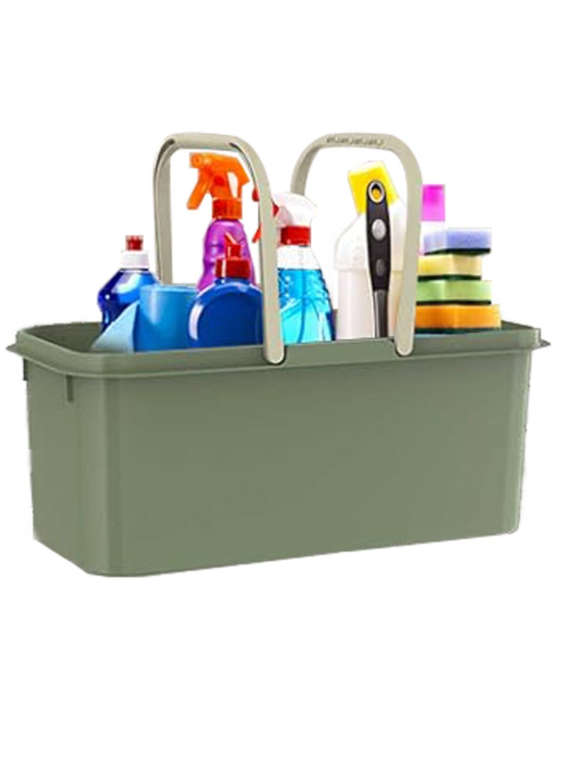 Zalcoon 5.2 Gallon (20L) Large Plastic Water Bucket with Handle for House Cleaning, Laundry Basket, Portable Plastic Basket for Storage Organization, Water Container for Cleaning - Image 1