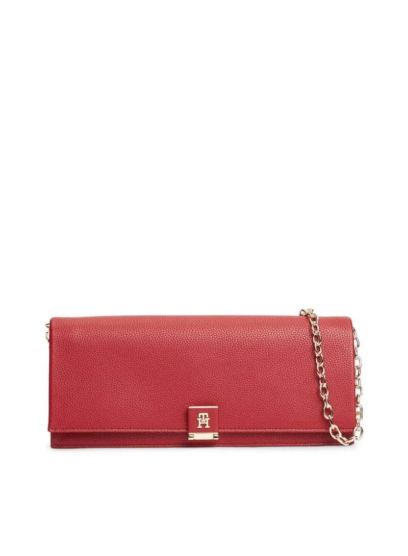 Heritage TH Monogram Chain Clutch