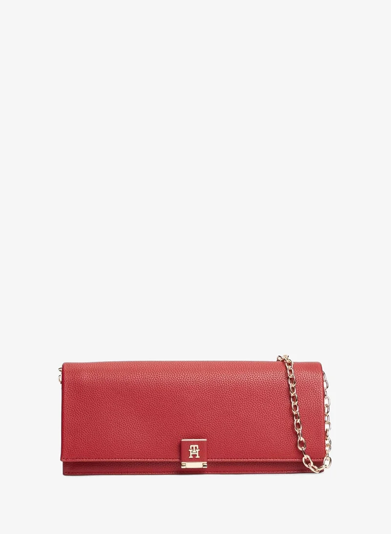 Heritage TH Monogram Chain Clutch