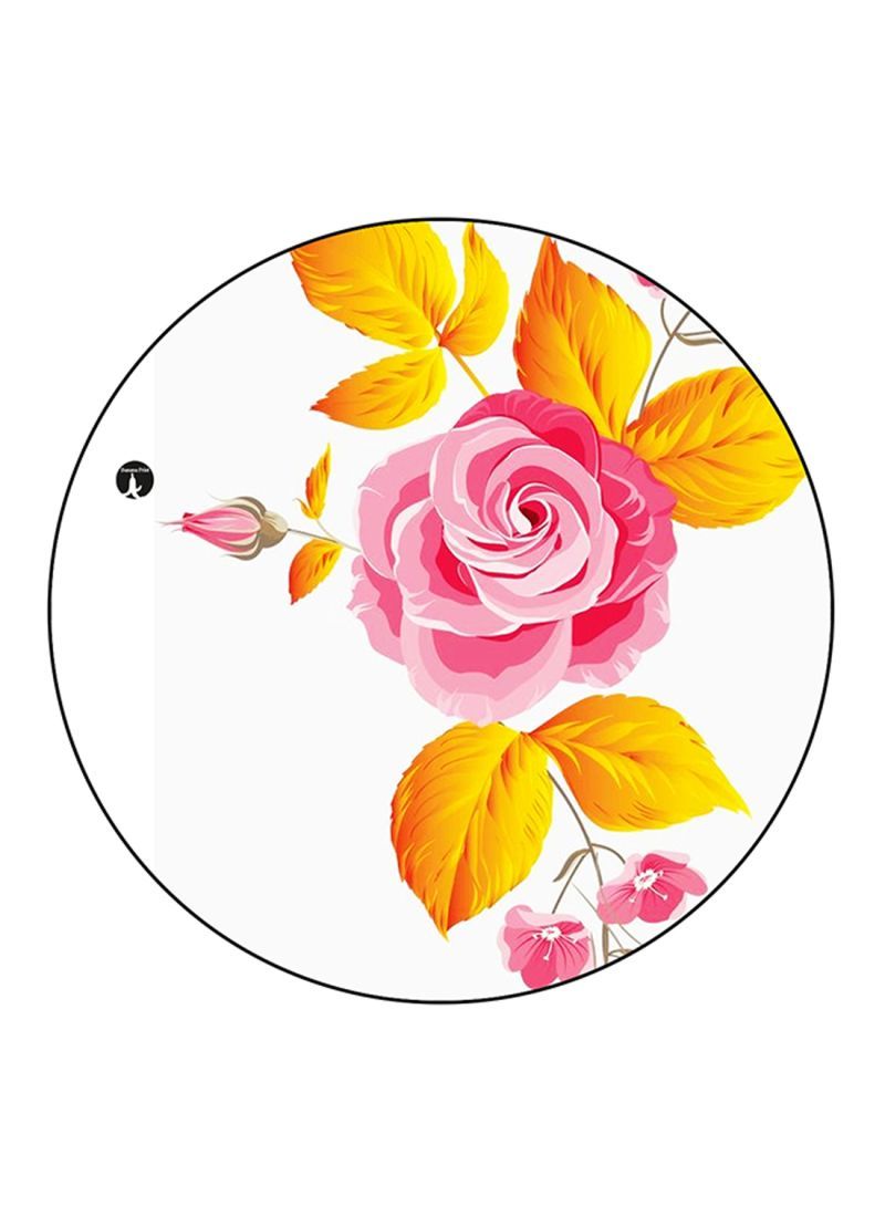 RKN Flowers Printed Mouse Pad Multicolour