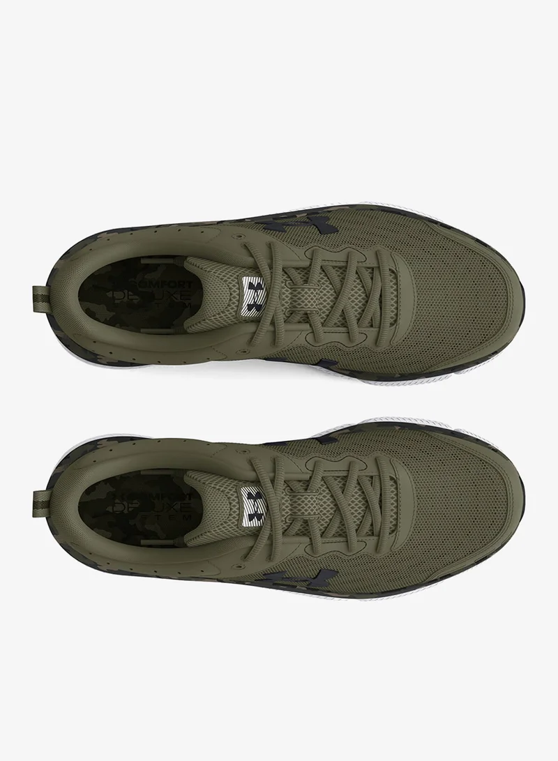 UNDER ARMOUR  Men's UA Charged Assert 10 Camo Running Shoes for Men | Best Price UAE