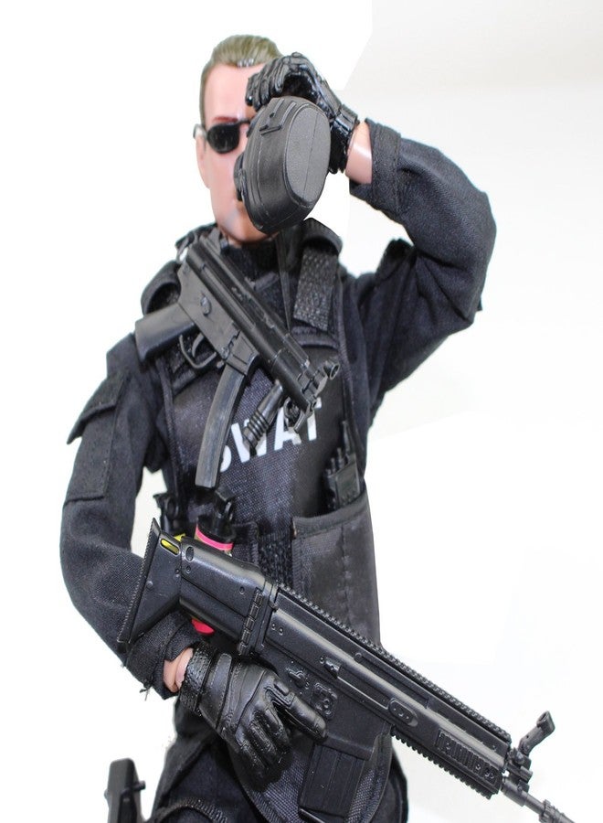 BJPEY 12" Action Figures Toy 1:6 Stand Bendable Soldier Figure Model Toy ( SWAT ) - Image 3