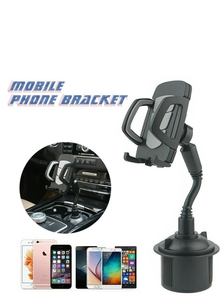 Universal Adjustable Car Gooseneck Cup Holder Mount Cradle for Mobile Phone - Image 5