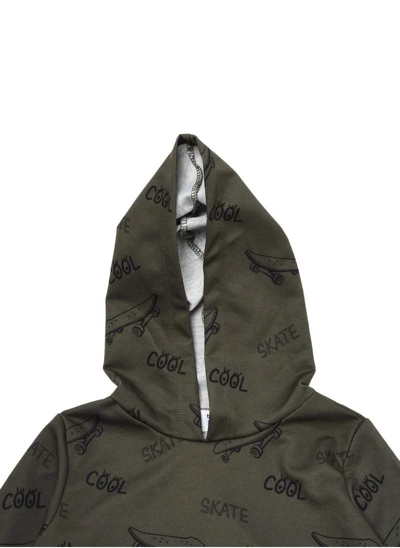 trendyol Kids Skate Print Tracksuit