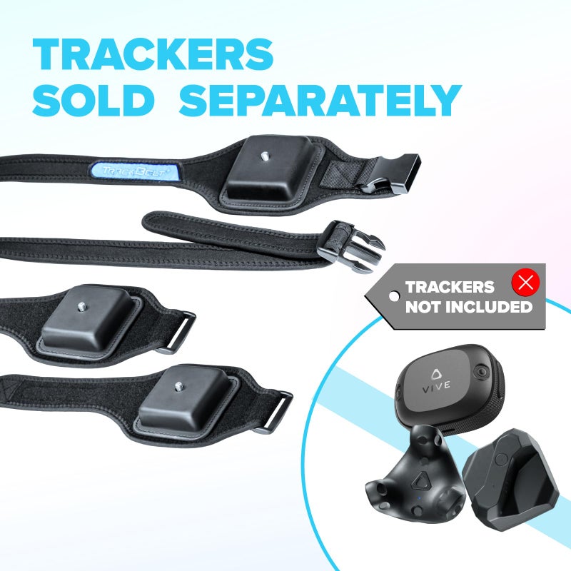 Rebuff Reality Trackstrap Plus for Vive Ultimate Tracker, Vive Tracker, Tundra Tracker, 20+ Hrs Playtime, Full Body Tracking in VR Chat & Dance Dash, Trackers Sold Separately - Image 3