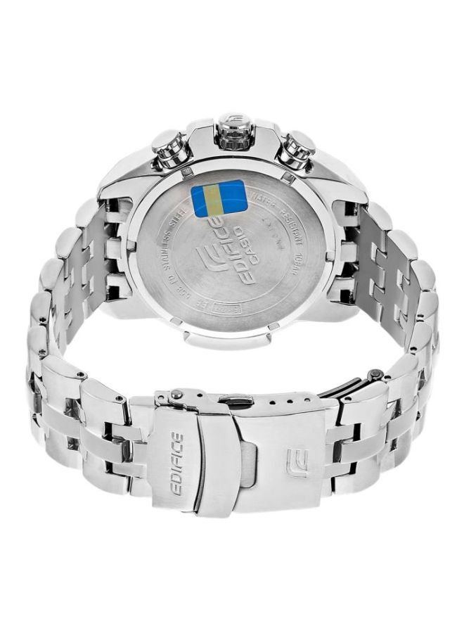 CASIO Men Edifice Water Resistant Chronograph Watch EF-558D-7AVEF - 49 mm - Silver - Image 2