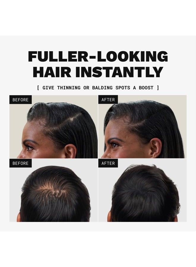 Toppik Hair Building Fibers, Dark Brown, 12g Fill In Fine or Thinning Hair, Instantly Thicker, Fuller Looking, 9 Shades for Men & Women, Keratin Protein Formula - Image 3