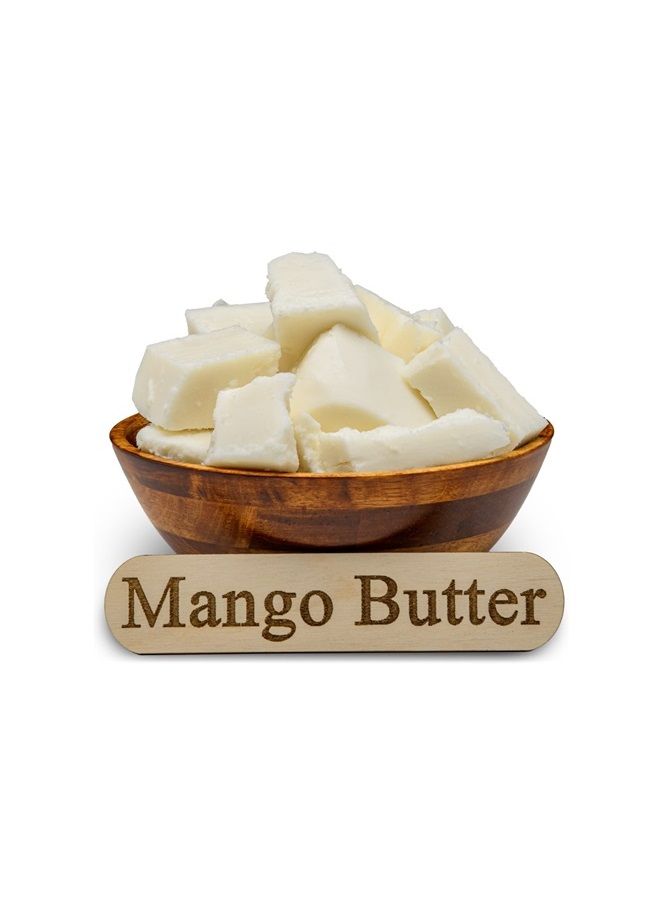 Plant Guru Raw Mango Butter 5 lbs. Bulk 100% Pure Natural Unrefined - Great for Skin, and Hair Growth. DIY Soap Making, Body Butters, Lotions and Creams. - Image 1