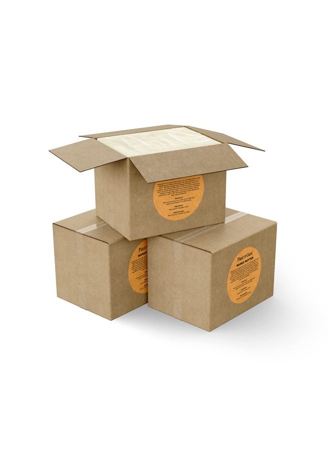 Plant Guru Raw Mango Butter 5 lbs. Bulk 100% Pure Natural Unrefined - Great for Skin, and Hair Growth. DIY Soap Making, Body Butters, Lotions and Creams. - Image 2