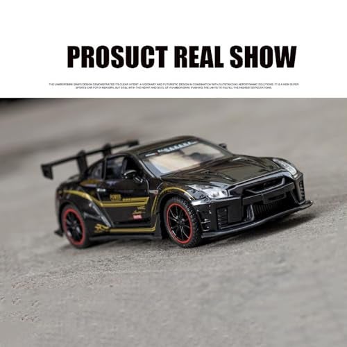 DEUSON ECOM 1:32 Scale Supra Toy Car Diecast Metal Model Cars with Light Sound Pullback Openable Door Car Toy, White - Image 5