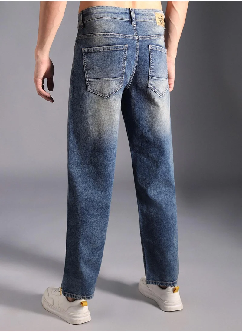 HIGH STAR Men Indigo Jeans