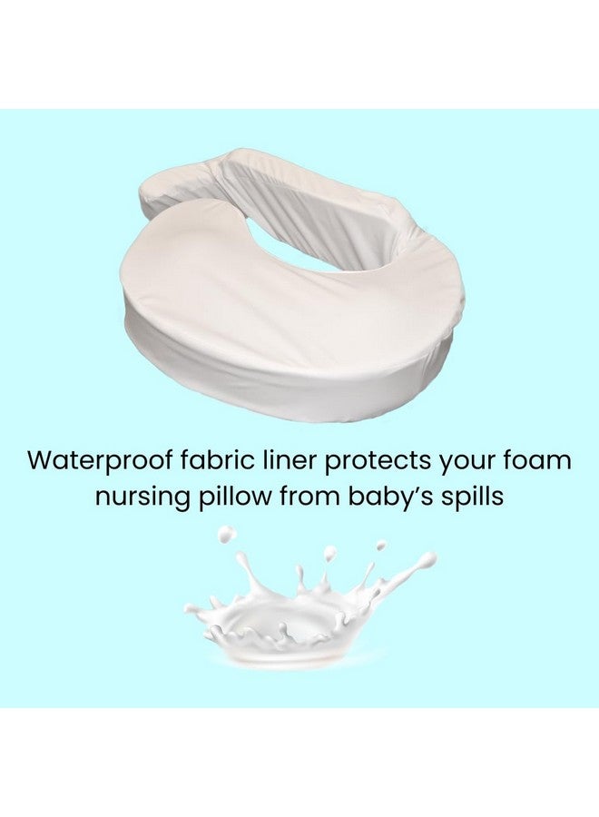 The Daisy Bee Waterproof Nursing Pillow Liner - Pillow and Decorative Cover not Included - Image 2