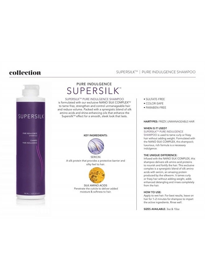 Brocato Supersilk Pure Indulgence Conditioner by Beautopia Hair: Smoothing and Moisturizing Rinse-Out Hair Conditioner - 8.5 oz - Image 3