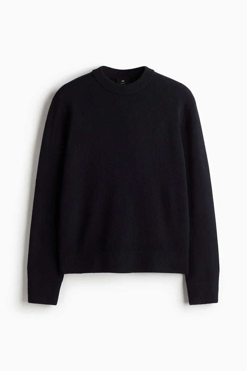 H&M Regular Fit Fine-knit wool jumper