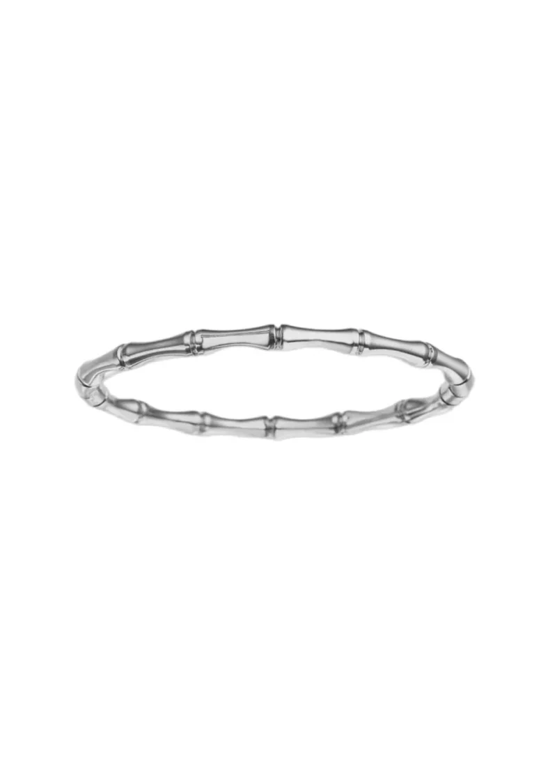 Bracelet silver bamboo