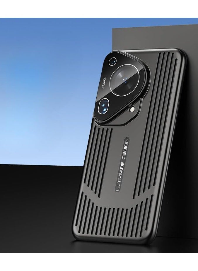 General Case Compatible with Huawei Pura 70 Ultra Case, Ventilate Cooling Heat Dissipation Frosted Matte PC Shockproof Protective Back Cover for Huawei Pura 70 Ultra  - Image 1