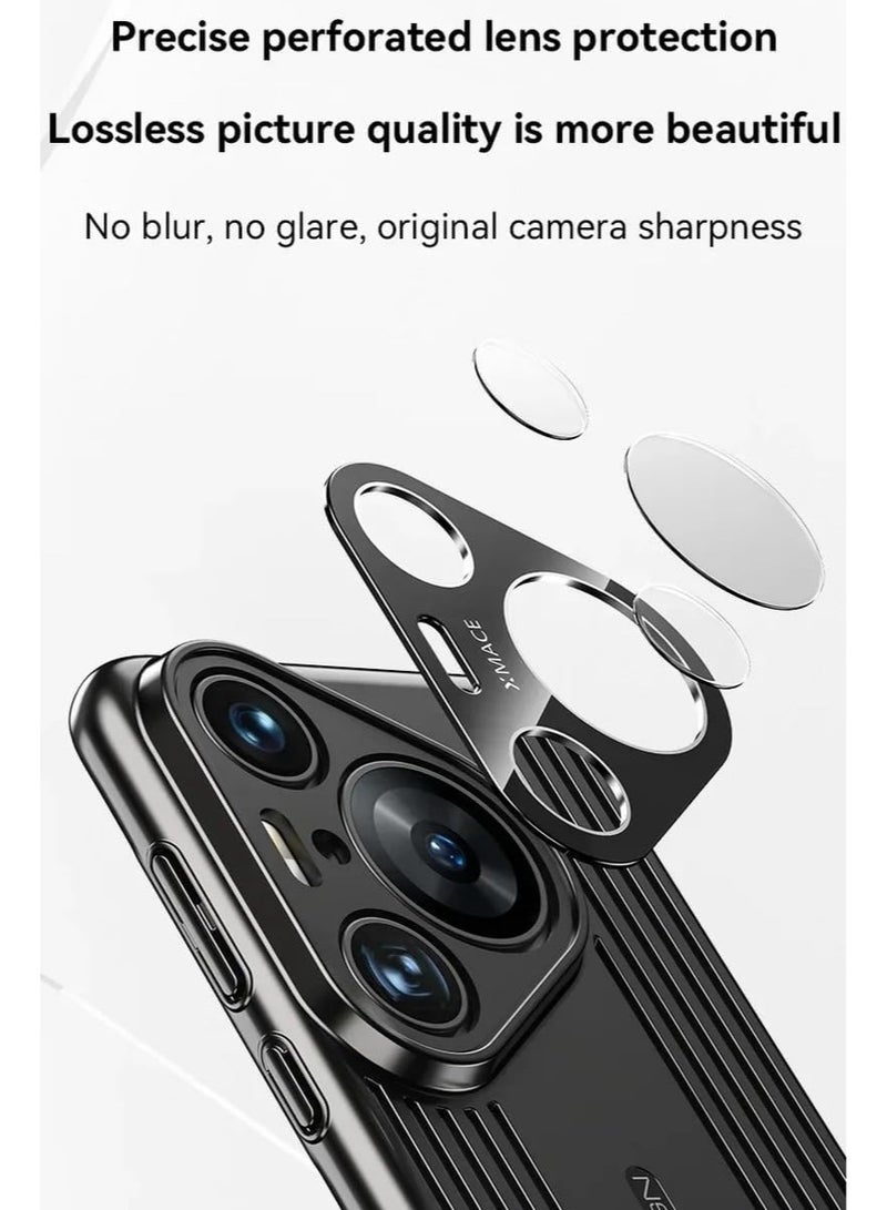 General Case Compatible with Huawei Pura 70 Ultra Case, Ventilate Cooling Heat Dissipation Frosted Matte PC Shockproof Protective Back Cover for Huawei Pura 70 Ultra  - Image 4