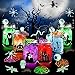 Shemira Halloween Craft Kit 6pc Glass Mason Jar DIY Lantern Kit Party Supplies for Kids - Image 3