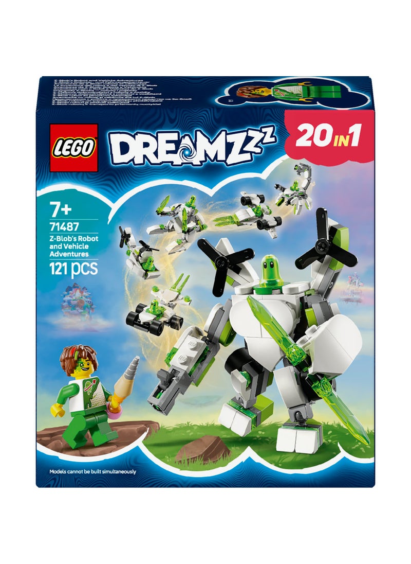 ليغو ألعاب الآلي روبوت زي بلوب ومغامرات المركبات 71487 من ليغو® DREAMZzz™‍‌‎  - Image 2