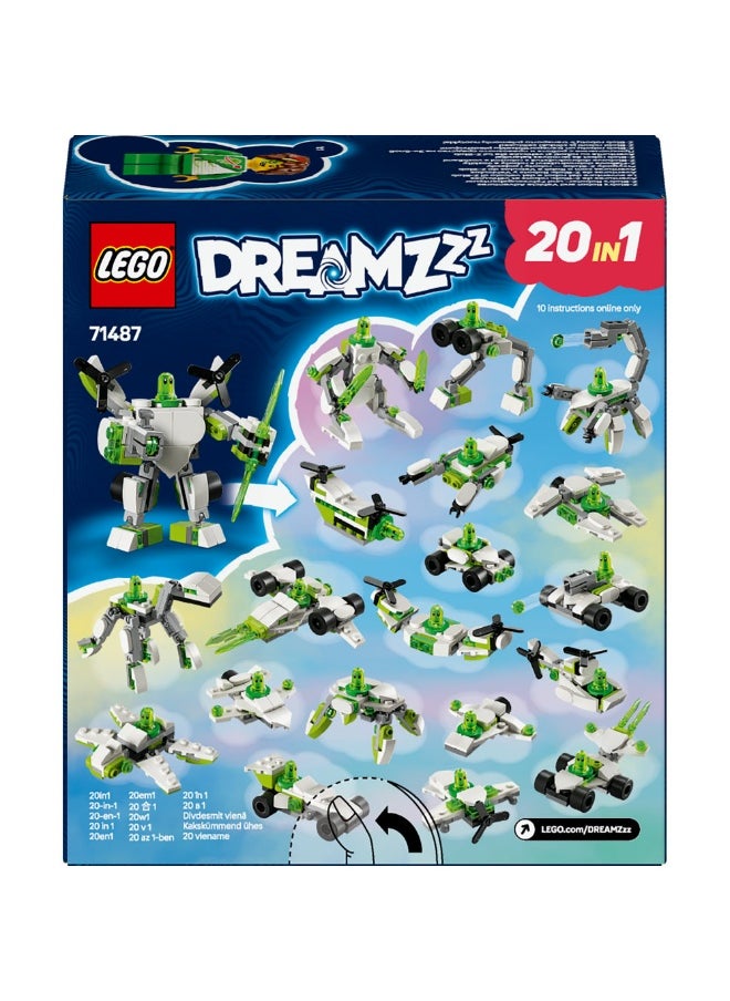 Dreamzzz Z-Blob'S Robot And Vehicle Adventures 71487 (121) Pieces