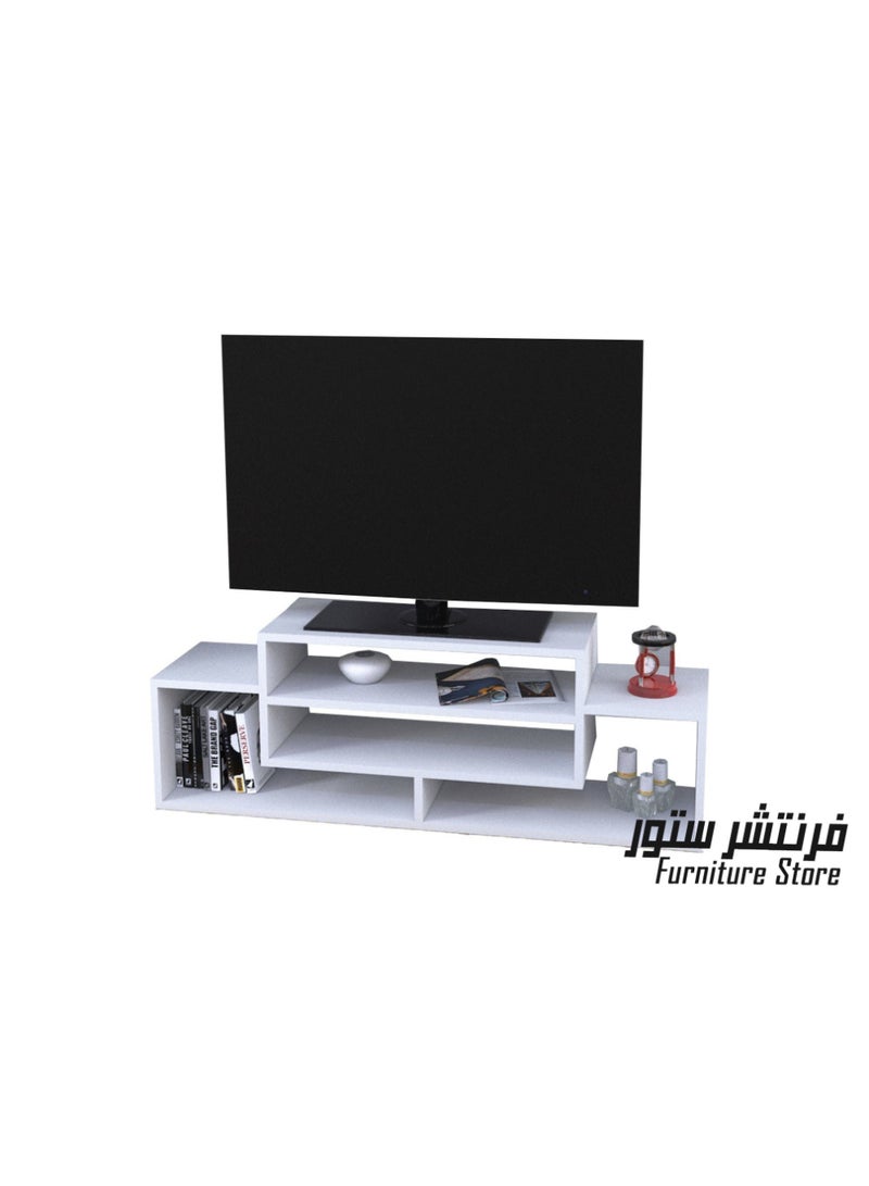 فرنتشر ستور وحدة تليفزيون مودرن - ارتفاع 45 سم - عرض 120 سم - عمق 28 سم ، من فرنتشر ستور.  - Image 2
