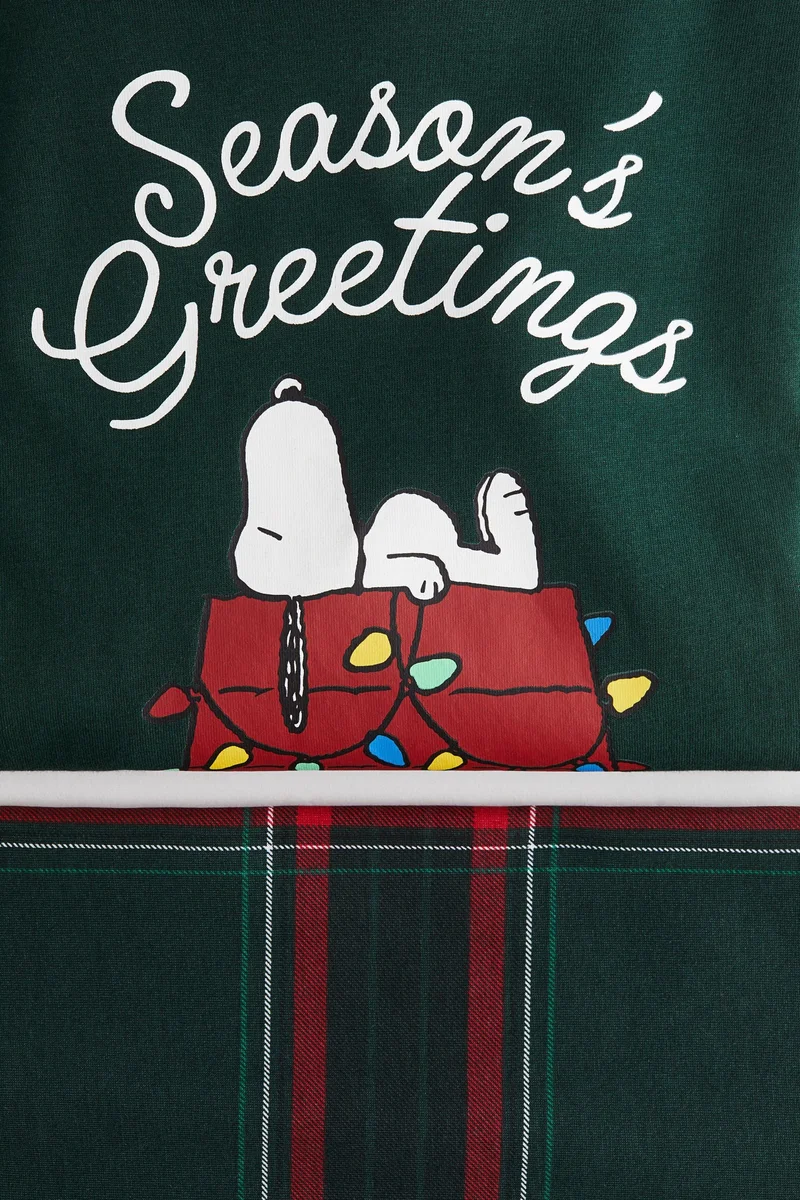 H&M Print-motif cotton pyjamas