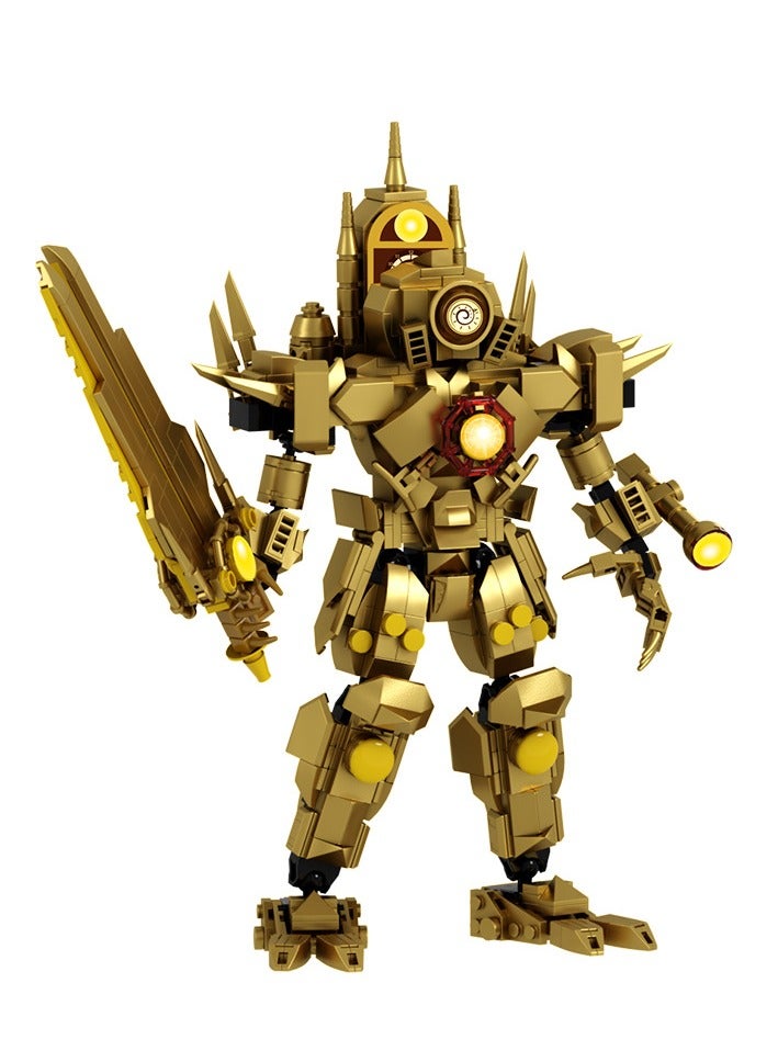 عام 2025 تشوه تيتان ساعة رجل بناء كتلة مرحاض رجل مراقبة الحرب رجل تجميع لعبة هدية عيد ميلاد الأطفال - Image 2