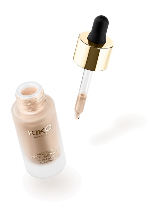 KIKO MILANO - Holiday Wonderlights Glow Elixir Face Primer - Image 1