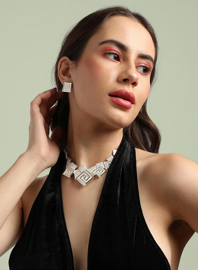 SOHI Contemporary Artificial Jewellery Set