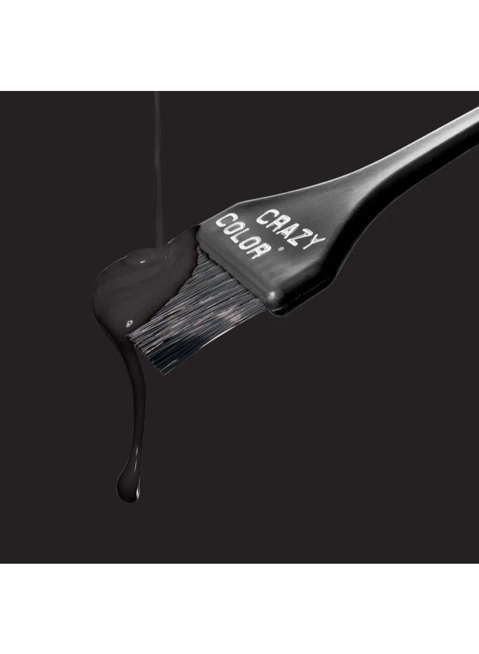 Crazy Color Free Semi-Permanent Hair Color 100ml – Natural black - Image 4