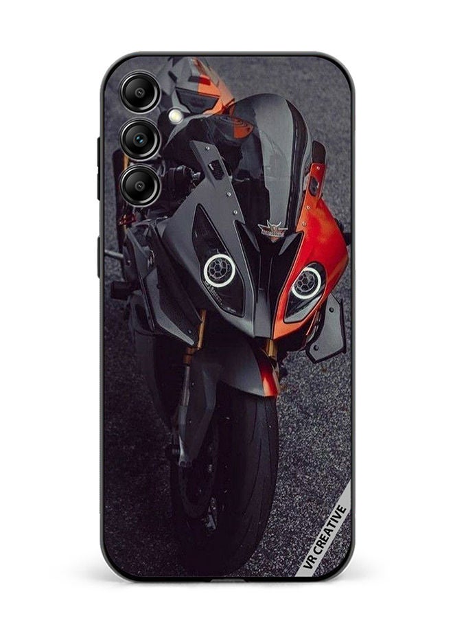 VR CREATIVE Protective Case Cover For Samsung Galaxy A14 5G/A14 Bike Design Multicolour - Image 1