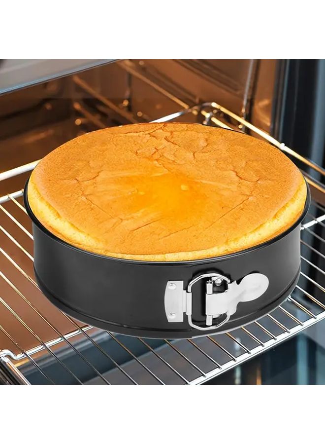 Non Stick Round Cake Mold 7 Inch Lockable Bottom Baking Pan Holiday Gift - Image 1