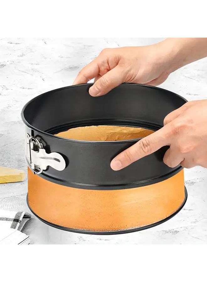 Non Stick Round Cake Mold 7 Inch Lockable Bottom Baking Pan Holiday Gift - Image 5