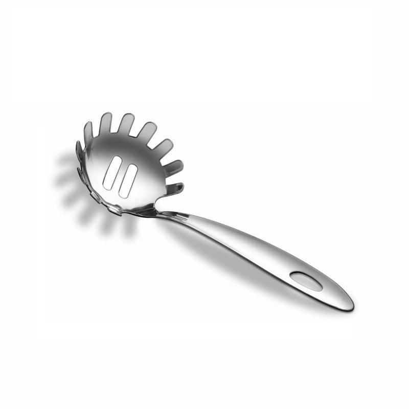 Shri & Sam Shri & Sam High Grade Stainless Steel Pearl Pasta Server for Pasta Serving 19 CM  - Image 1