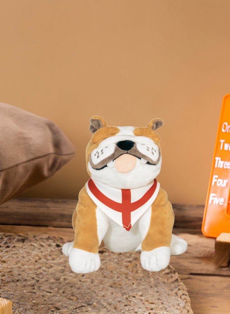 DXB GADGETS Adorable British Bulldog Plush Toy Perfect for Every Age & Occasion  - Image 2