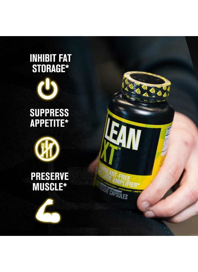 Jacked Factory - Leanxt Caffeine Free Fat Burner Non Stim Weight Loss Supplement Appetite Suppressant & Metabolism Booster With Acetyl Lcarnitine Green Tea Extract & Forskolin 60 Natural Diet Pills - Image 1