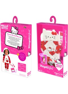 Hello Kitty Hayati Girl Hello Kitty Pajama Set | Pretend Play | Fashion Dress for 18-Inches Doll | Dress Up | Gift for Kids and Teens | Doll not Included  - Image 3