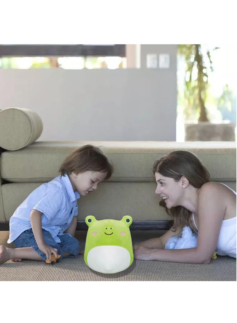 SYOSI Frog Plush Toy, Animals lovely Frog Stuffed Pillow, Super Soft and Comfortable Plush Toy Birthday Decor Suitable for Boys Girls 8 Inch - Image 2